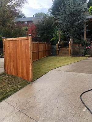 Wood Privacy Fence